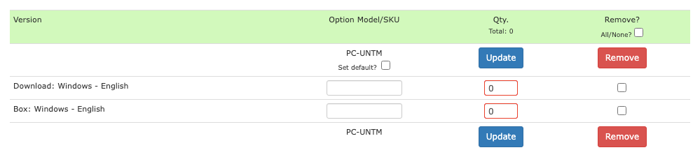 Adding POSM management the first time